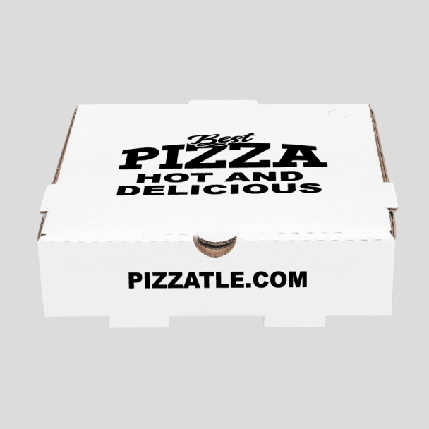 27.5 inch white pizza boxes