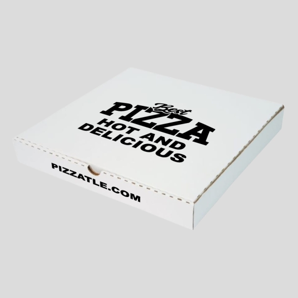 3 inch white pizza boxes