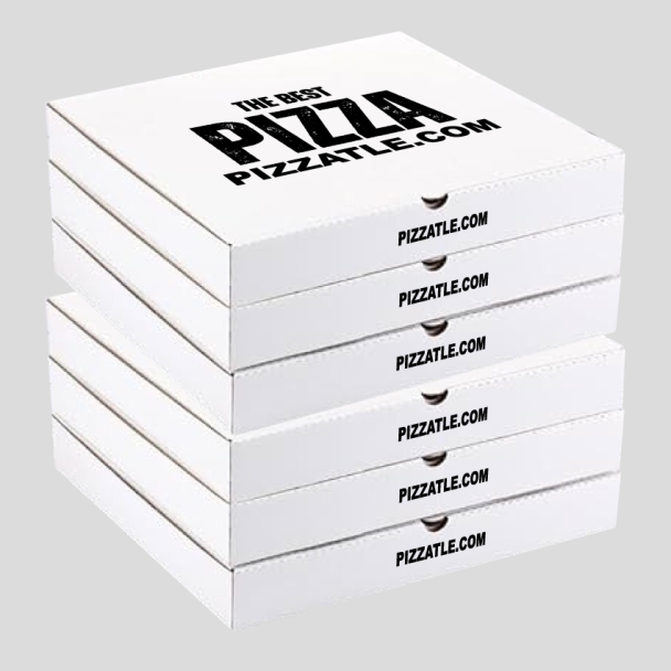 37 inch white pizza boxes