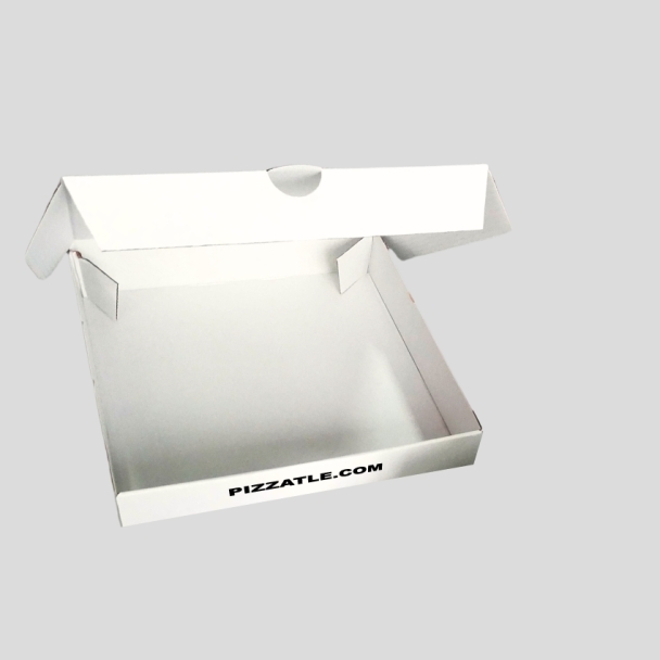 6.5 inch white pizza boxes