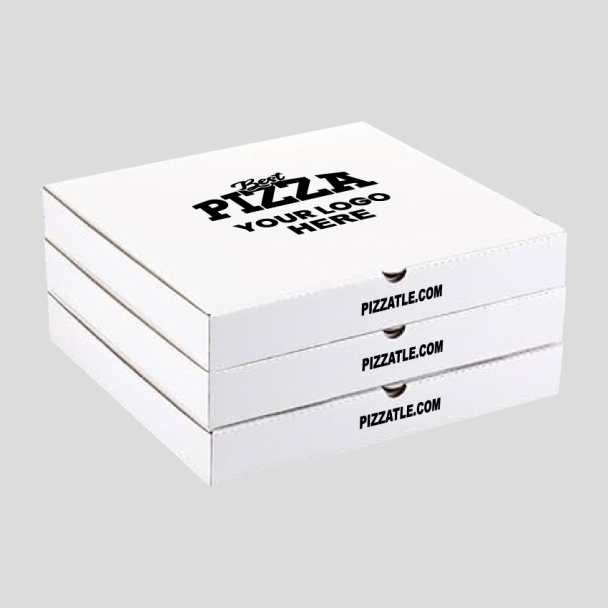 6 inch white pizza boxes