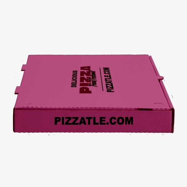 Pink lace pizza box