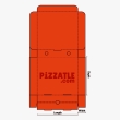 A 10.5 inch cardboard pizza box by pizzatle