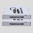 14.75 inch white pizza box