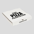 17.25 inch white pizza boxes