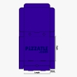 A 17 x 17 x 2 standard size pizza box design by Pizzatle