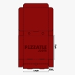 A 17.5 inch cardboard pizza box by pizzatle