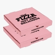 18.5 x 18.5 x 2 standard size pizza box