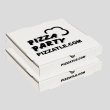 18 inch white pizza box