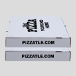 19.25 inch white pizza box