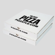 22.5 inch white pizza box