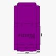 A 23.5 x 23.5 x 2 standard size pizza box design by Pizzatle