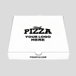 28 inch white pizza boxes