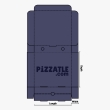 A 28 x 28 x 2 standard size pizza box design by Pizzatle