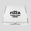 6.75 inch white pizza boxes