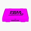 6.5 inch cardboard pizza box container