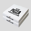 9 inch white pizza box