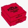 Burgundy red pizza boxes wholesale