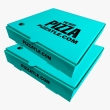 Cyan pizza boxes wholesale