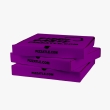 Dark magenta pizza box