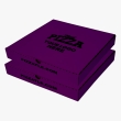 Grape purple pizza boxes wholesale