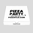 Kraft 11.25 inch white pizza box