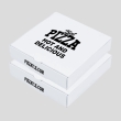 Kraft 13.75 inch white pizza box