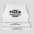 Kraft 15 inch white pizza box