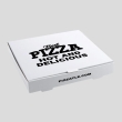 Kraft 16.75 inch white pizza box