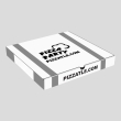 Kraft 18.75 inch white pizza box