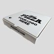 Kraft 19.25 inch white pizza box