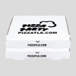 Kraft 25.5 inch white pizza box