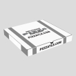 Kraft 7.25 inch white pizza box