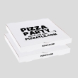 Kraft 7.75 inch white pizza box