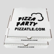 Kraft 7 inch white pizza box