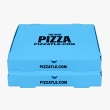 Kraft baby blue pizza box