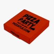 Kraft burnt orange pizza box