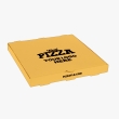 Kraft golden brown pizza box