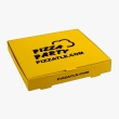 Kraft golden pizza box