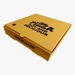 Kraft golden yellow pizza box