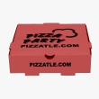 Kraft indian red pizza box