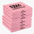 Kraft light pink pizza box