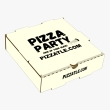 Kraft misty rose pizza box