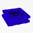 Kraft navy blue pizza box