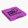 Kraft pastel lavender pizza box