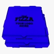 Kraft royal blue pizza box