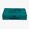 Kraft teal pizza box