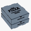 Lavender gray pizza boxes wholesale