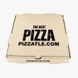 Light goldenrod yellow pizza box