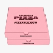 Light pink pizza boxes wholesale